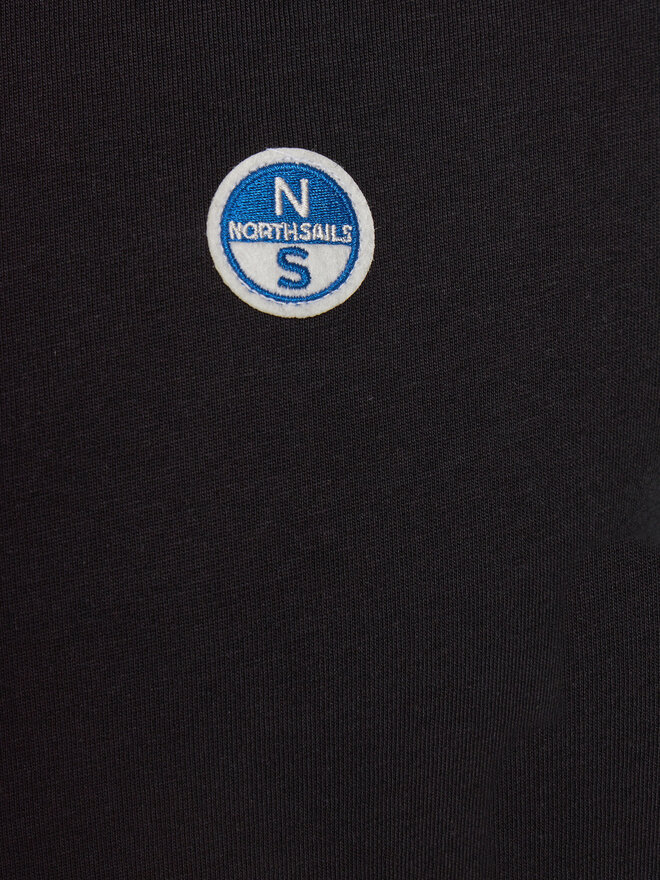 North Sails North Sails T-Shirt Bollo 692970 Schwarz Regular Fit
