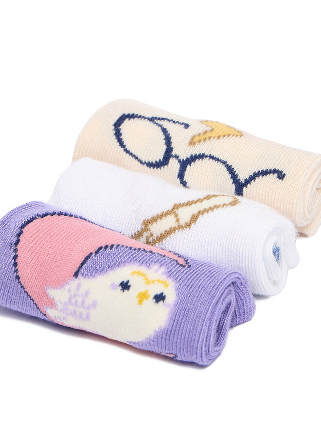 Harry Potter Lange Socken Harry Potter CEO-ACCCS-AW25-301WBHP(3-PACK) Beige
