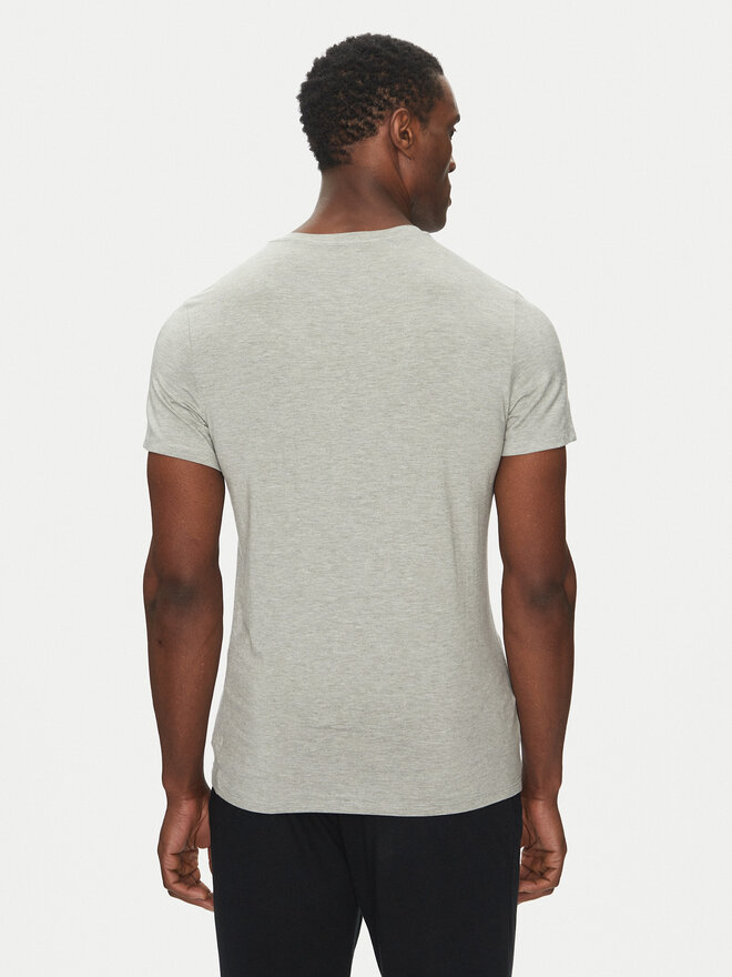 Calvin Klein Underwear Calvin Klein Underwear Marškinėliai Henley LV00NM2803 Pilka Regular Fit