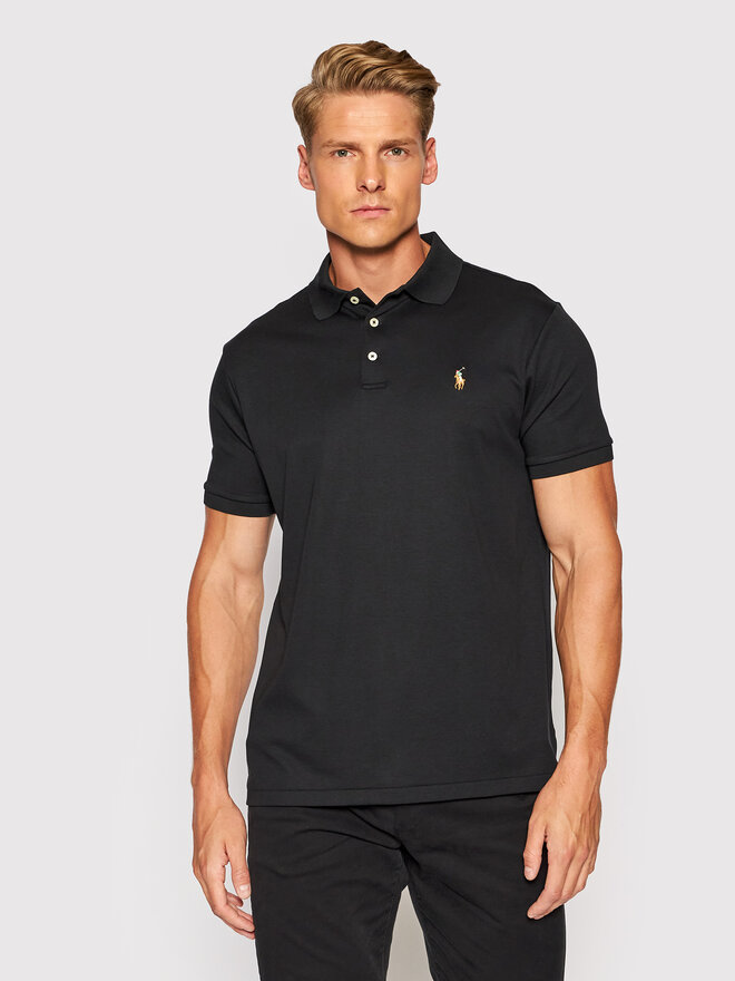 Polo Ralph Lauren Polo Ralph Lauren Poloshirt Ssl 710713130001 Schwarz Slim Fit