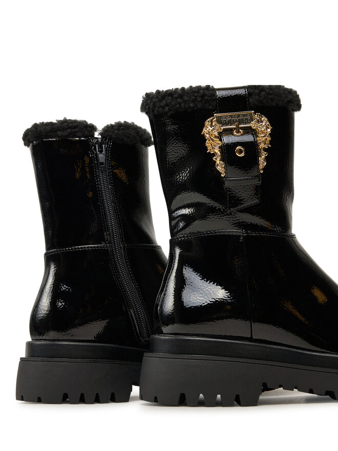 Versace Jeans Couture Botki Versace Jeans Couture Drew 77VA3S69 Czarny