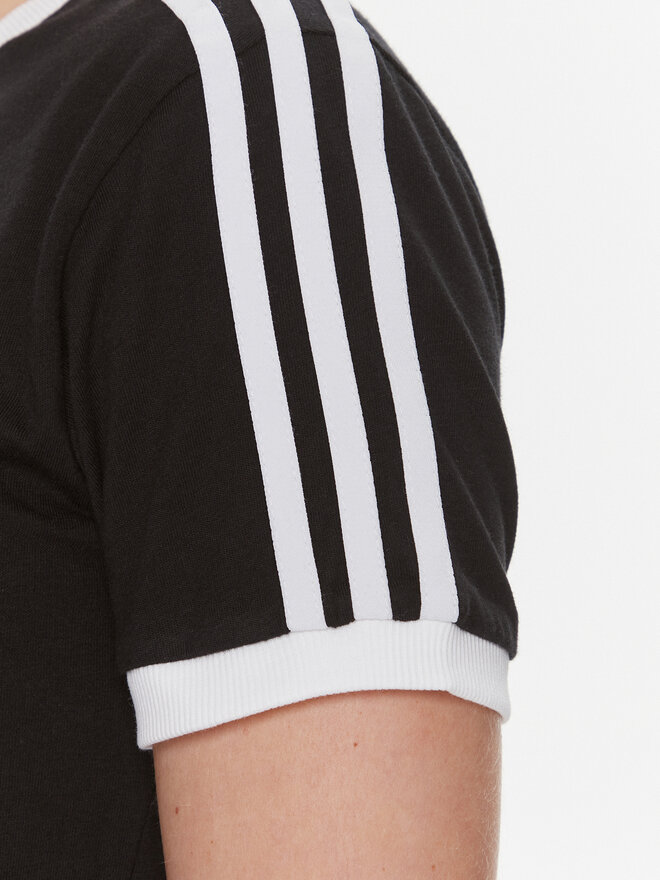 adidas adidas Marškinėliai adicolor Classics 3-Stripes GN2900 Juoda Regular Fit