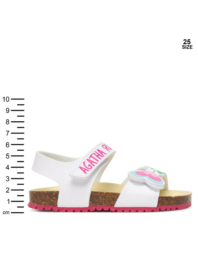 Agatha Ruiz de la Prada Босоніжки Agatha Ruiz de la Prada 262979 M Білий