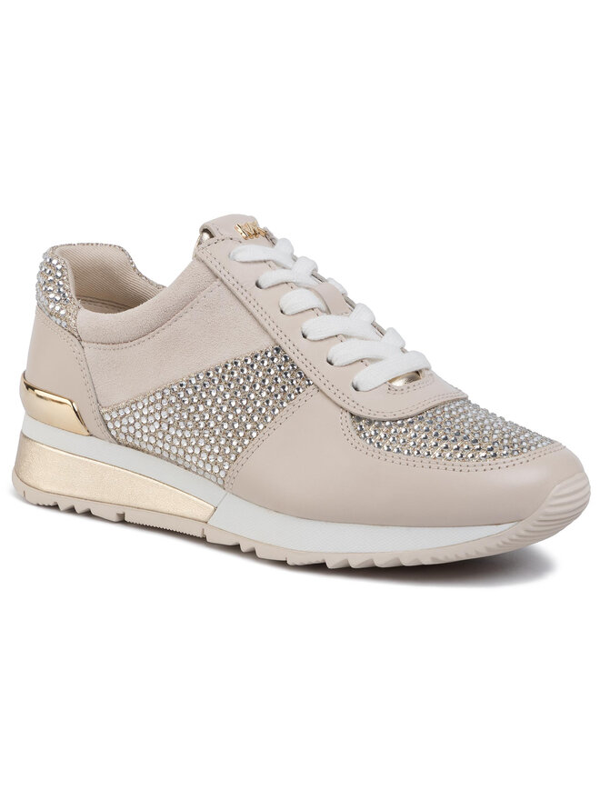 Sneakers MICHAEL Michael Kors Allie Wrap Trainer 43R0ALFS2D Beige eschuhe