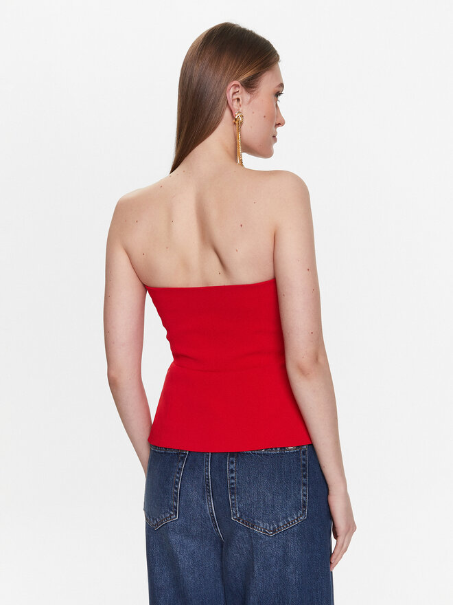 PINKO Pinko Top 100112 7624 Rot Slim Fit