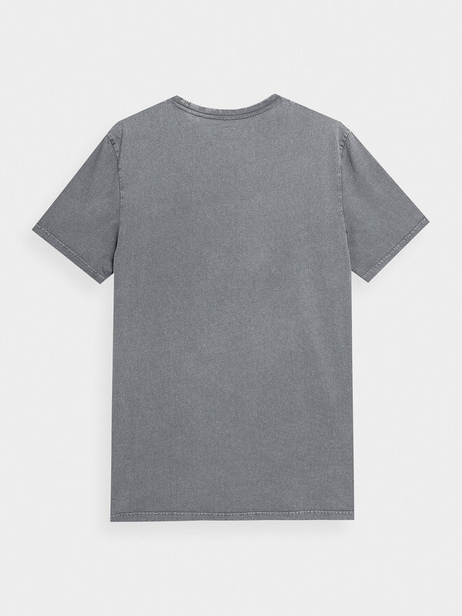 4F 4F Футболка 4FSS23TTSHM296 Сірий Regular Fit
