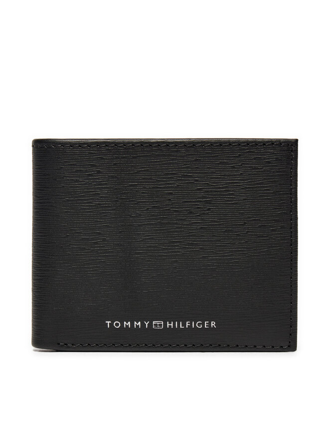 Tommy Hilfiger Portofel Mare pentru Bărbați Tommy Hilfiger AM0AM12509 Negru