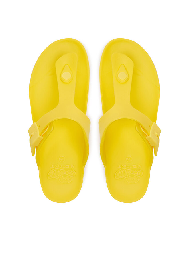 Scholl Čības uz pirksta Scholl Bahia Flip Flop MF27454 2409 Dzeltens
