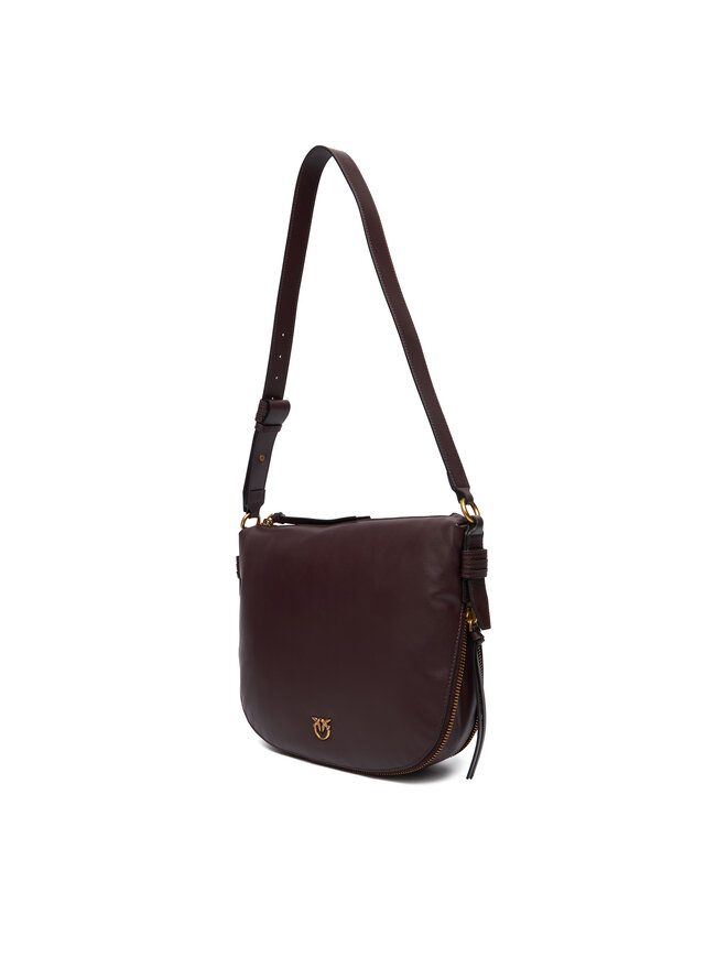 PINKO Сумка PINKO Hobo Zip Around Classic Ai 25-26 PLTT 105113 A0QO Бордовий