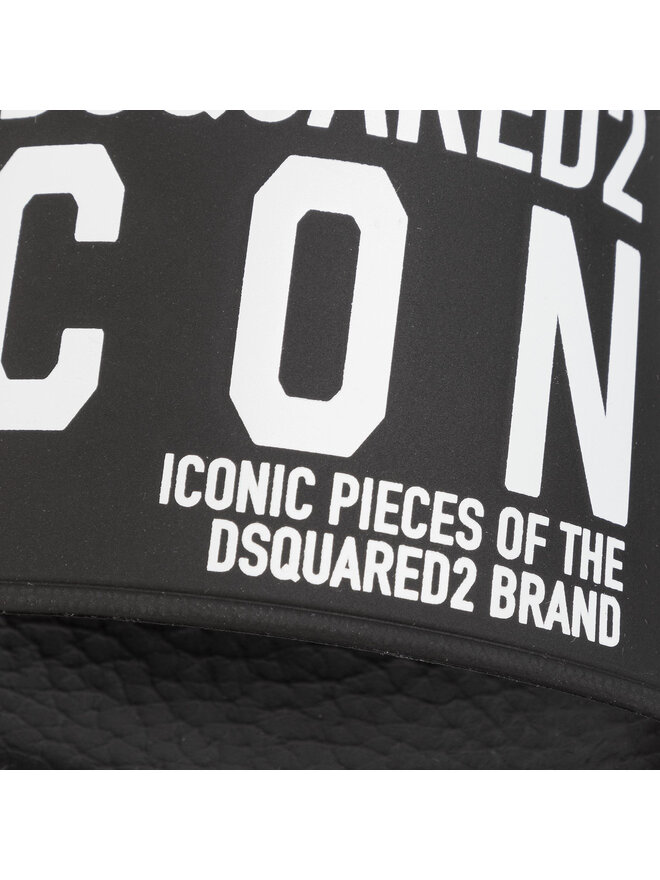 Dsquared2 Pantoletten Dsquared2 Slides FFW0006 17200001 2124 Schwarz
