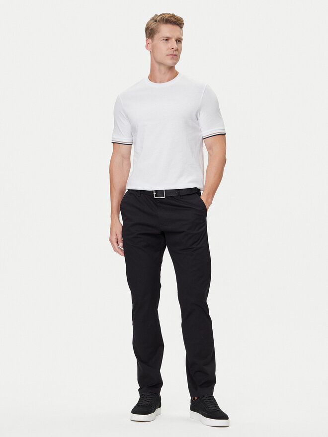 BOSS BOSS Camiseta Thompson 04 50501097 Blanco Regular Fit