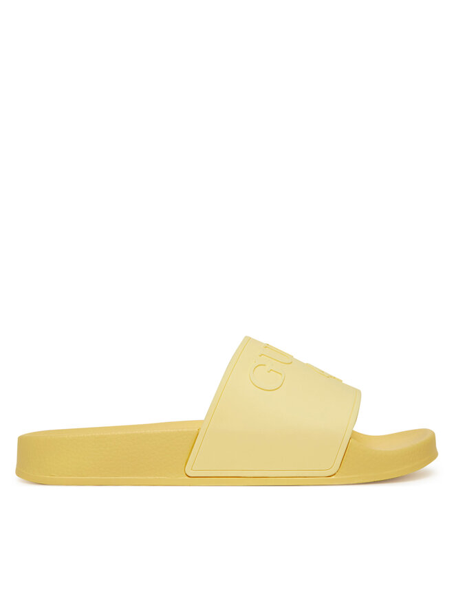 Guess Klapki Guess E5GZ07BB00F Żółty