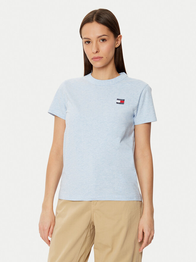 Tommy Jeans Tommy Jeans Camiseta DW0DW20153 Celeste Regular Fit