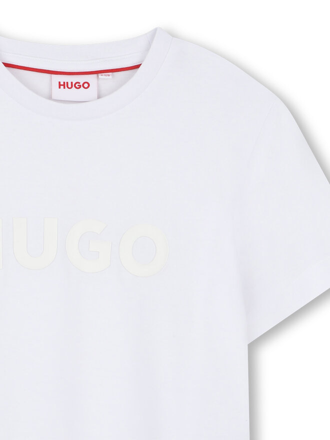HUGO HUGO Футболка G00333 S Білий Regular Fit