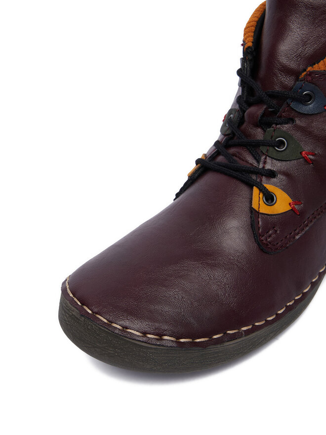 Rieker Schnürschuhe Rieker CEO-52544-30 Dunkelrot