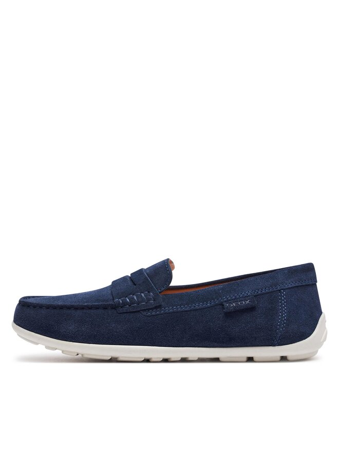 Geox Mokasíny Geox J New Fast Boy J826CA 00022 C4211 D Tmavomodrá