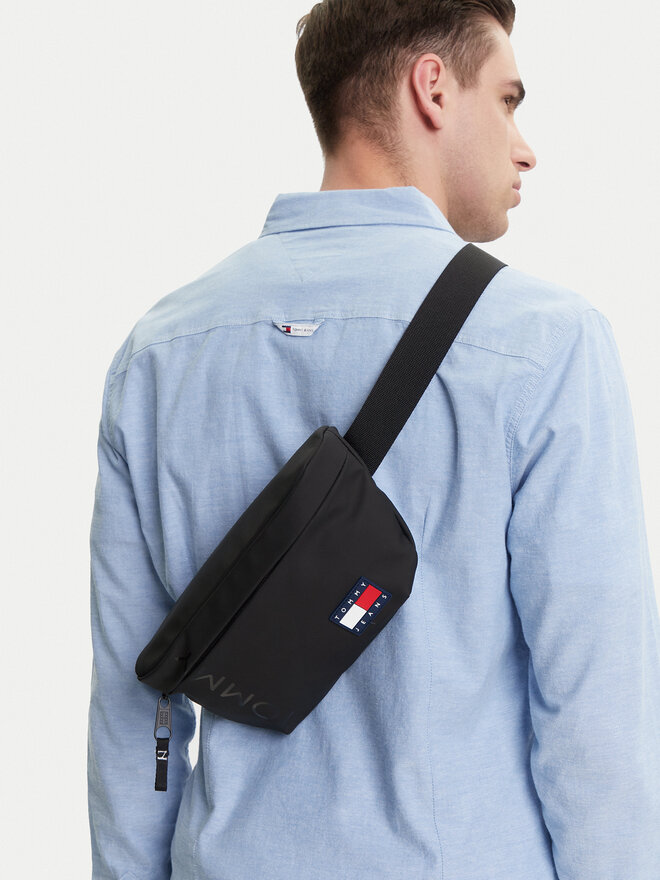 Tommy Jeans Τσαντάκι μέσης Tommy Jeans Tjm Daily + Bumbag AM0AM13273 Μαύρο