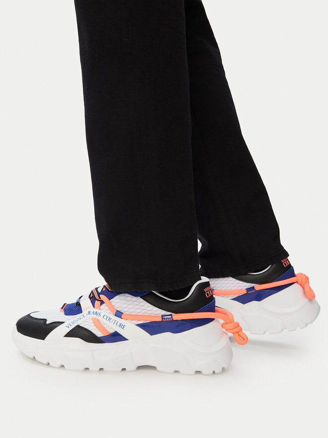 Versace Jeans Couture Снікерcи Versace Jeans Couture Fondo Speedtrack 79YA3SC3 Білий
