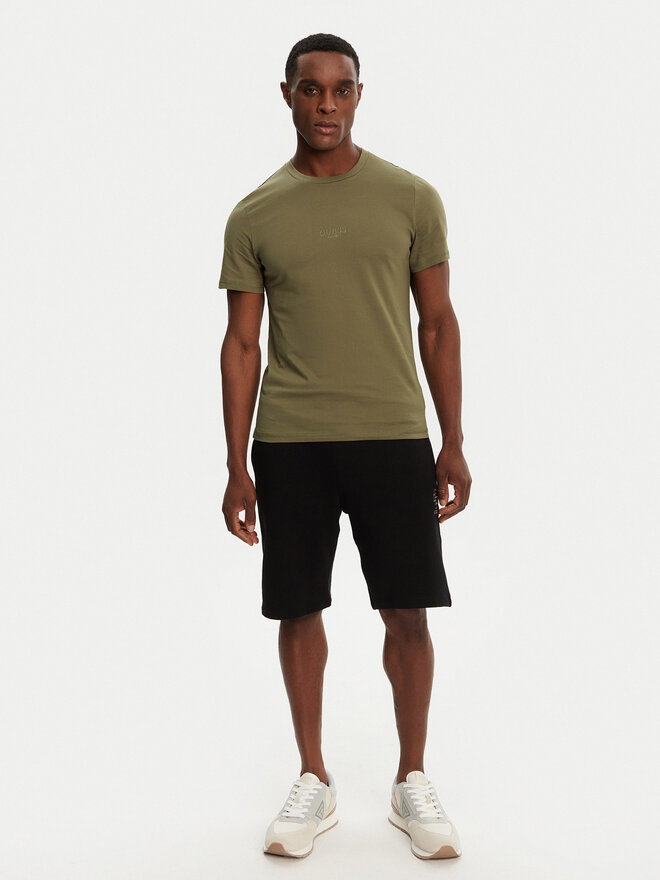 Guess Guess Majica M2YI72 I3Z14 Zelena Regular Fit