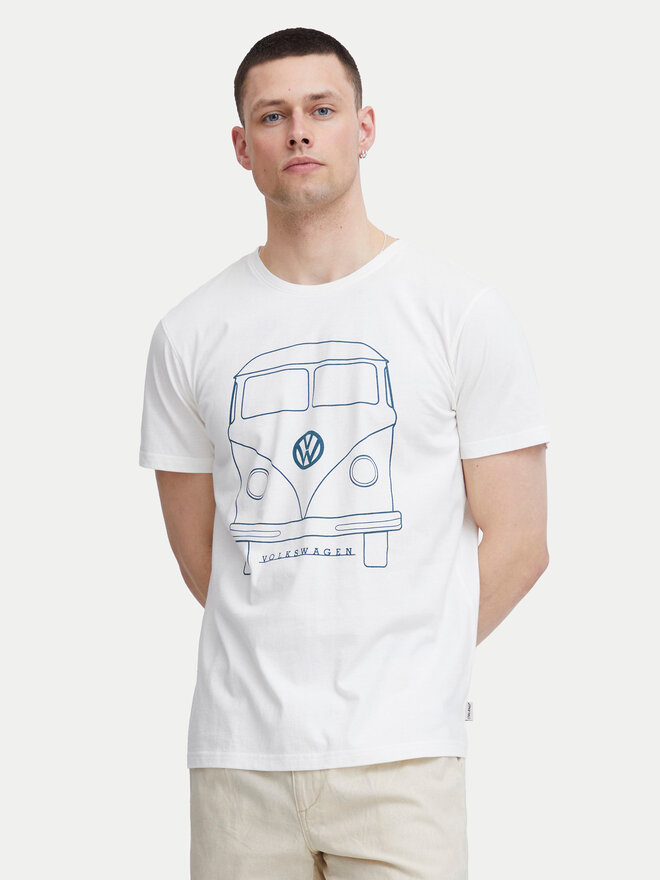Blend Blend Marškinėliai 20716993 Balta Regular Fit