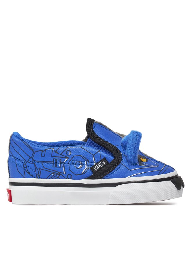 Vans grey blue top