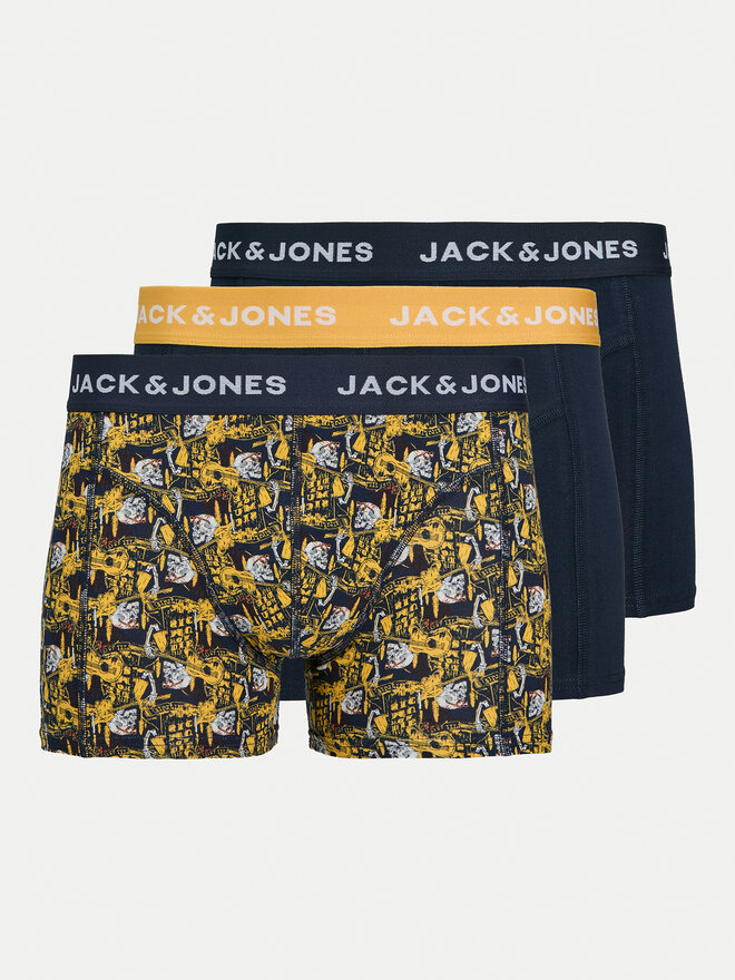 Jack&Jones Jack&Jones 3 darab boxer 12259093 Sötétkék