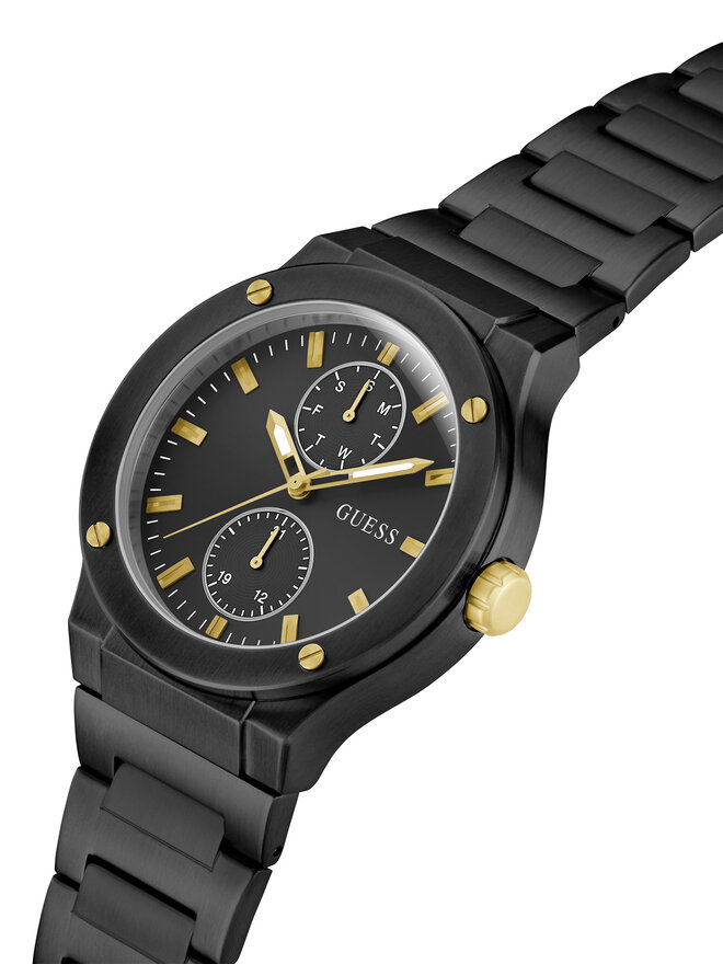 Guess Zegarek Guess GW0795G3 Czarny