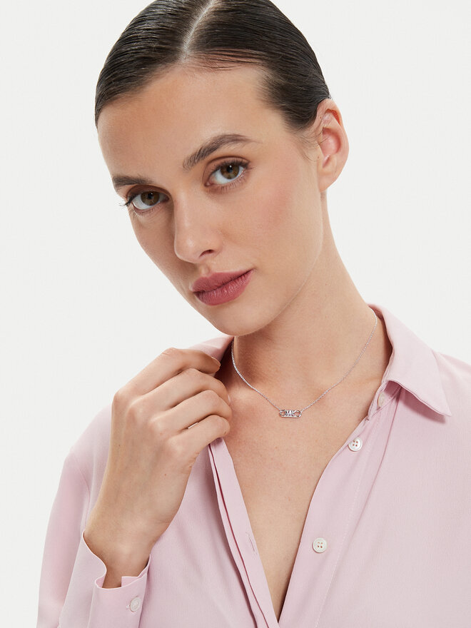 Michael Kors Naszyjnik Michael Kors MKC164200040 Srebrny