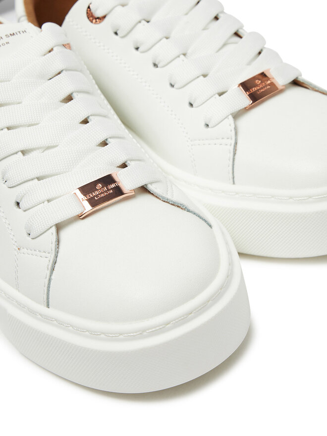 Alexander Smith Sneakersy Alexander Smith London High ALBBLHW 8401 Biały