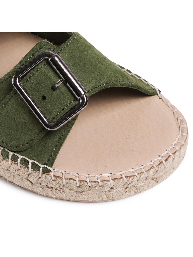 QUAZI Espadryle QUAZI QZ-63-04-000623 Zielony