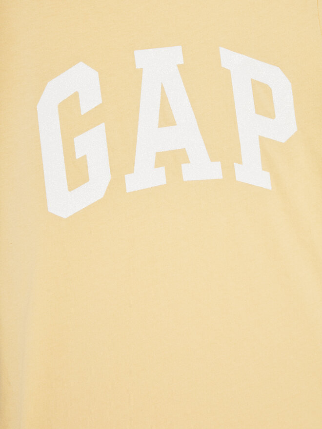 Gap Gap Camiseta 886003-02 Amarillo Regular Fit