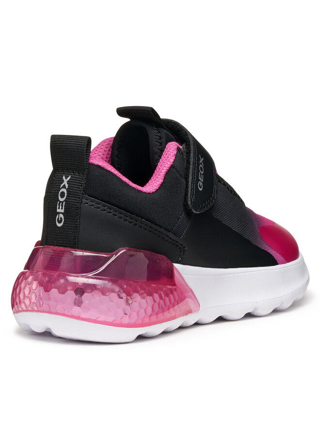 Geox Snīkeri Geox J Activart Illuminus J56LZA 02A9J C0922 S Melns