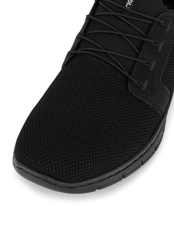 Rieker Sneakersy Rieker B7796-01 Čierna