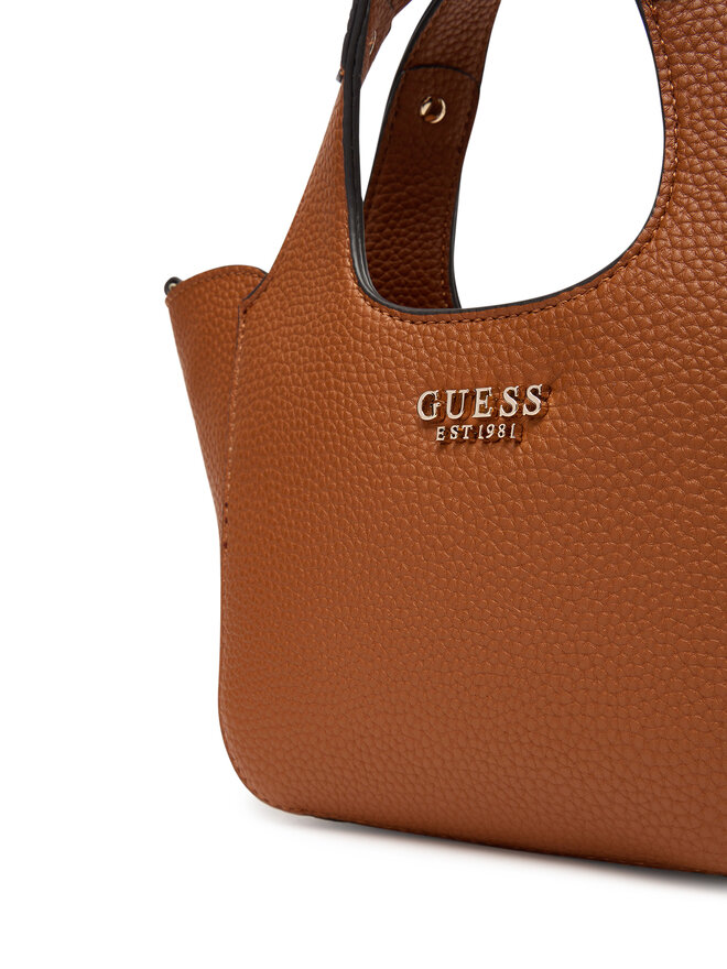 Guess Torebka Guess Calista Mini HWBG73 34750 Brązowy