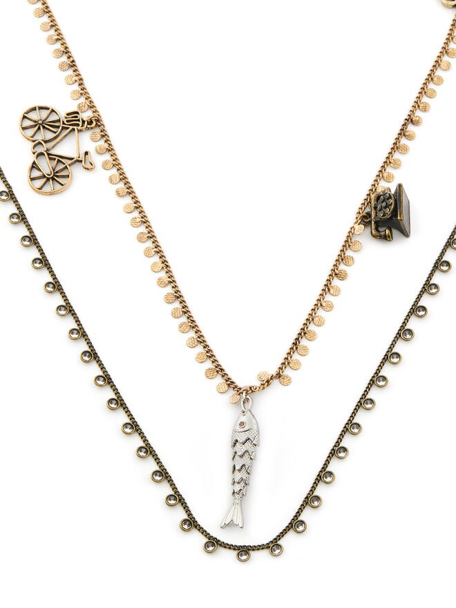 Weekend Max Mara Κολιέ Weekend Max Mara Ateneo 2515751114650 Καφέ