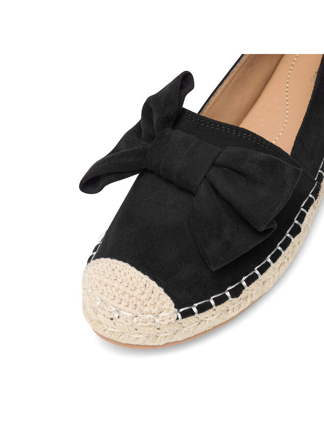 DeeZee Espadrile DeeZee KL601-69 Črna