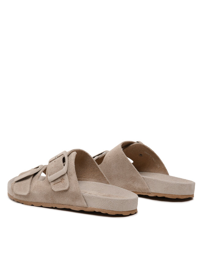 Manebi Papucs Manebi Suede Traveler Nordic Sandals W 1.9 RT Barna