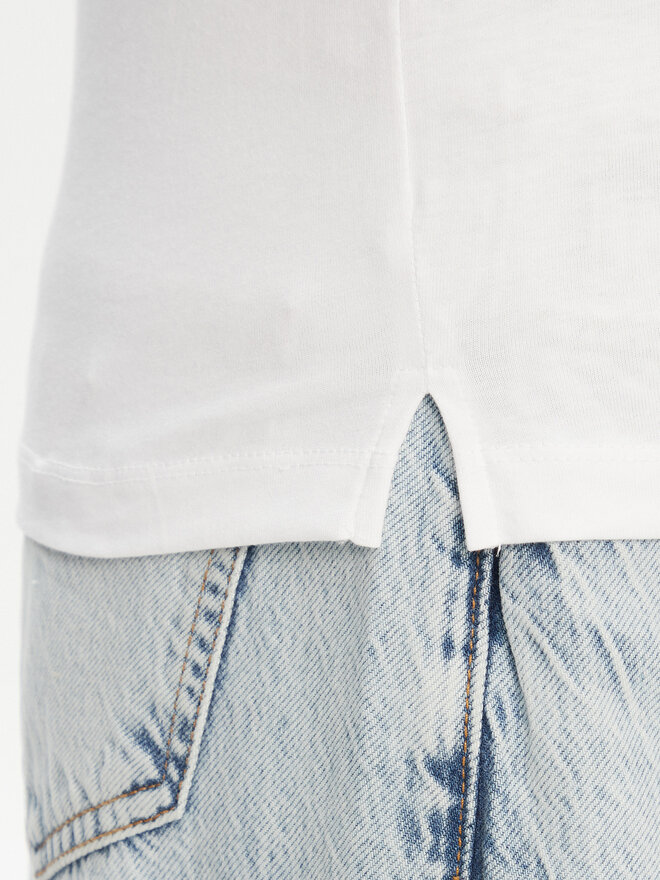 Guess Guess Póló W5YI40 I3Z14 Fehér Regular Fit