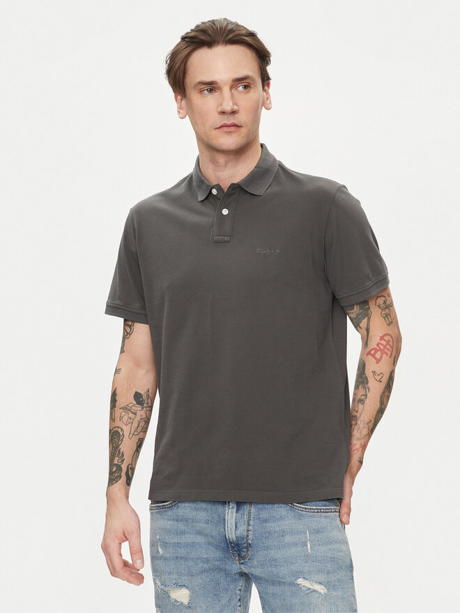 Pepe Jeans Pepe Jeans Poloshirt New Oliver Gd PM542099 Grau Regular Fit