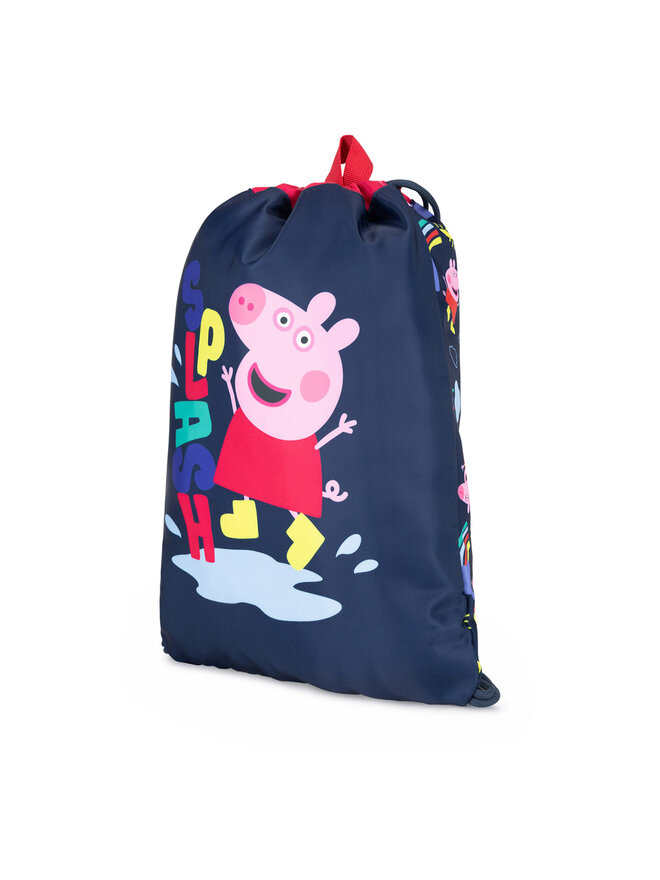 Peppa Pig Σακίδιο πλάτης πουγκί Peppa Pig ACCCS-AW24-108PP Σκούρο μπλε