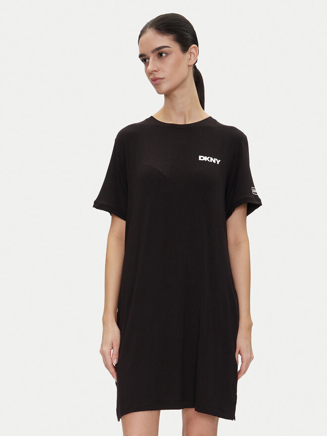 DKNY DKNY Camisón YI30051 Negro Relaxed Fit
