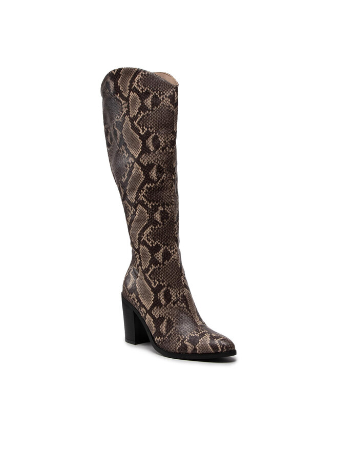 DeeZee Каубойски обувки DeeZee ZALRT220103 Кафяв