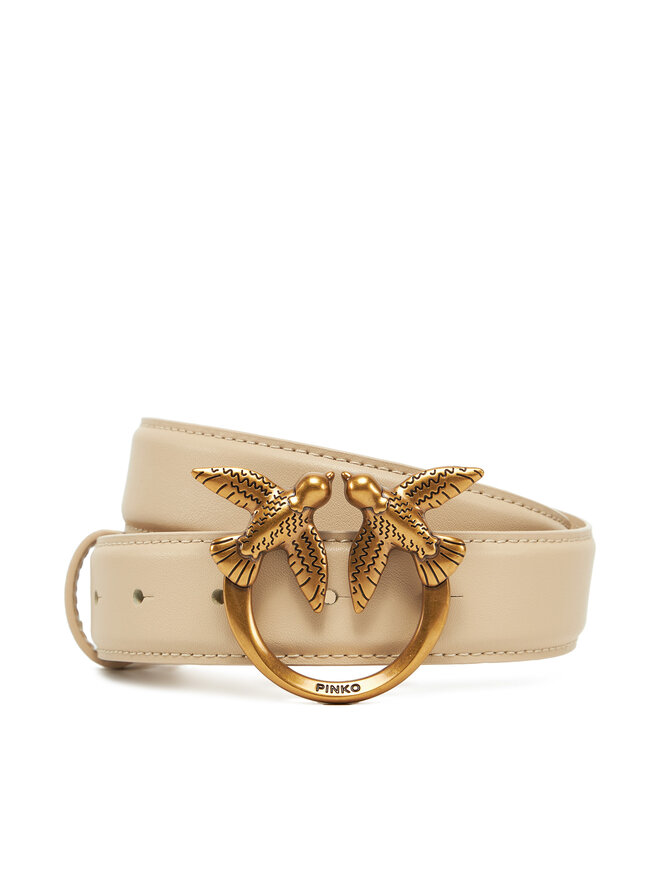 PINKO Ζώνη Γυναικεία PINKO LOVE BERRY H3 100125 A0F1 Μπεζ