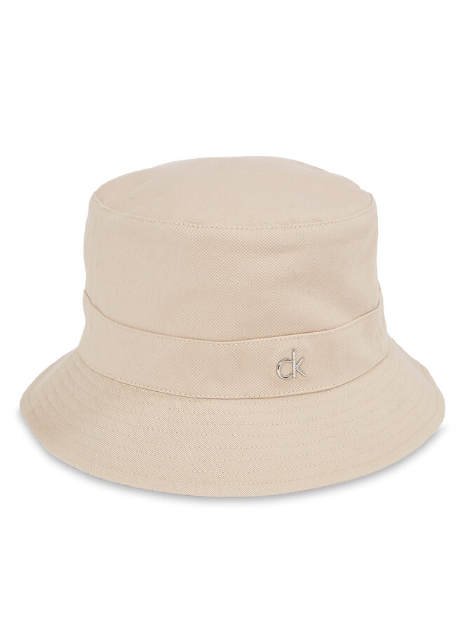 Calvin Klein Kapelusz Calvin Klein Monogram Bucket K60K612913 Beżowy