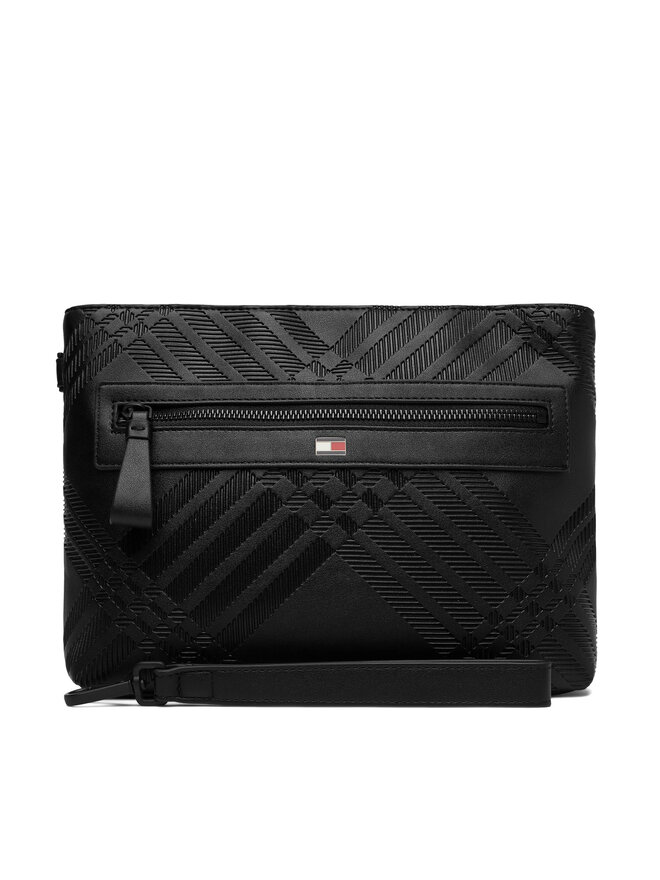 Tommy Hilfiger Umhängetasche Tommy Hilfiger Th Corp Pouch AM0AM14761 Schwarz