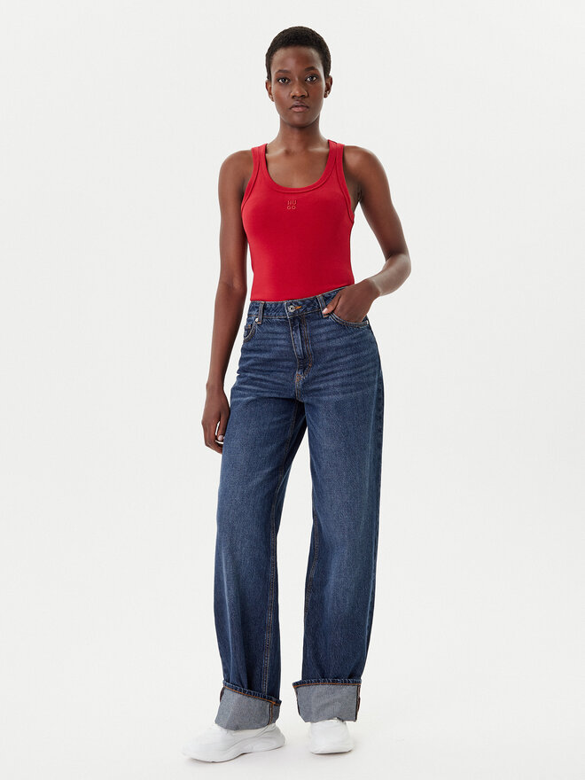 HUGO HUGO Top Datamia 50514489 Rojo Slim Fit