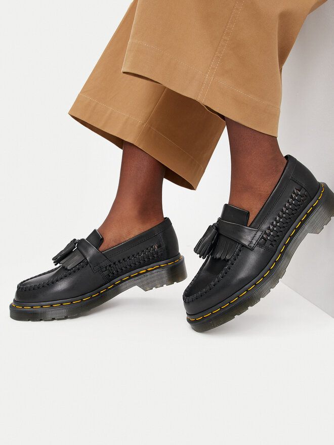 Dr. Martens Loafers Dr. Martens Adrian Woven 31621001 Μαύρο