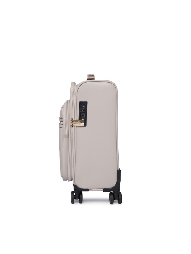 Guess Kabinbőrönd Guess Norom Travel TWSN90 91983 Bézs