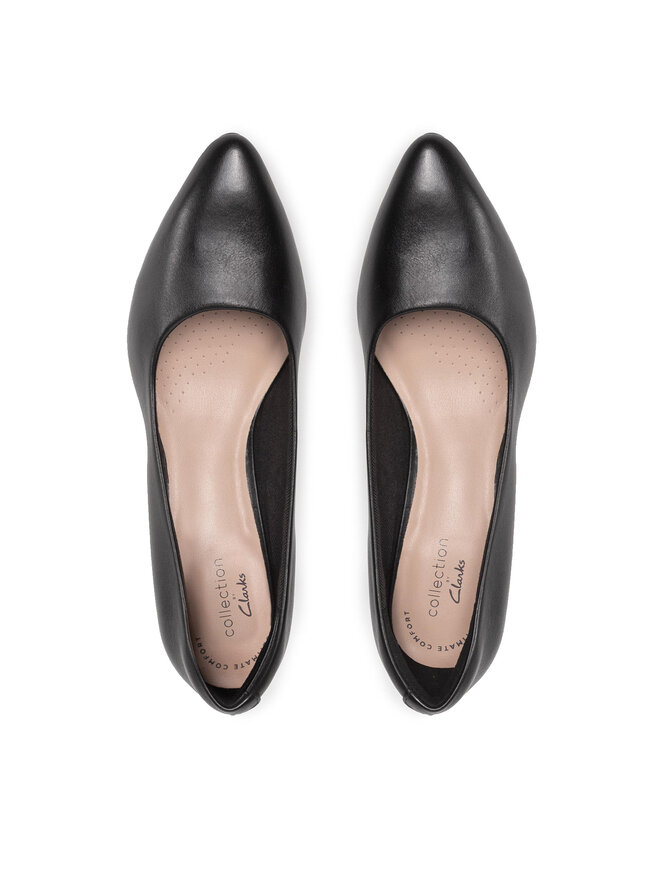 Clarks Туфлі Clarks Linvale Jerica 261372084 Чорний