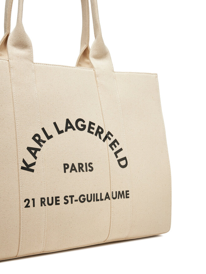 KARL LAGERFELD Torebka KARL LAGERFELD A1W50009 Beżowy